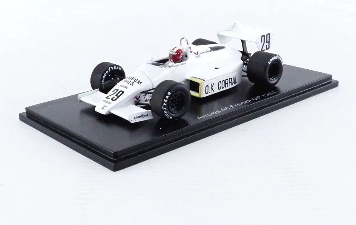 Formule 1 Arrows A6 #29 French GP 1983 - 1:43 - Spark S5781