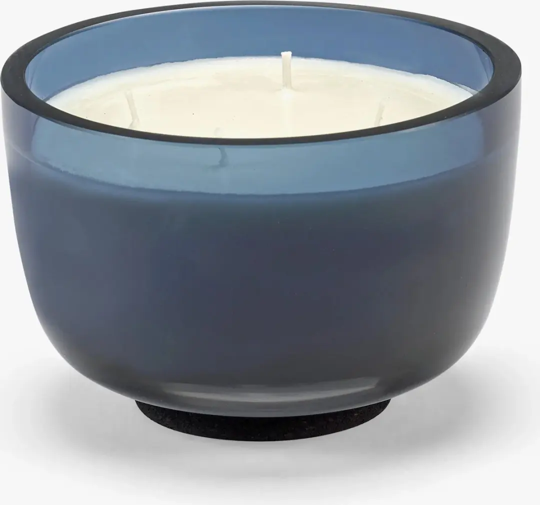 Serax Vincent Van Duysen Panarea geurkaars M D15cm H9.5cm donkerblauw