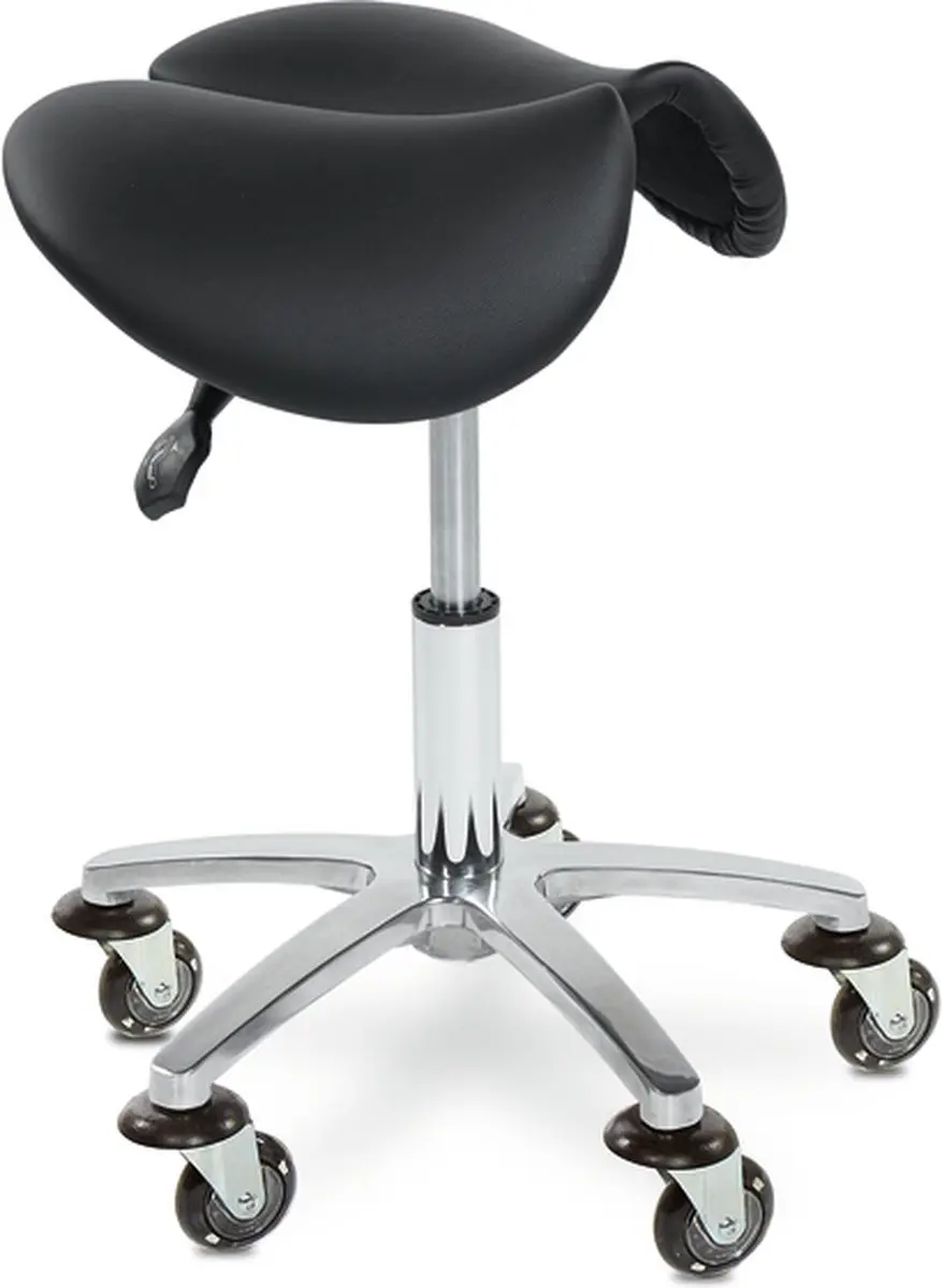 Sibel Saddle Stool Multifunctional - Zwart - afbeelding 2 van 2