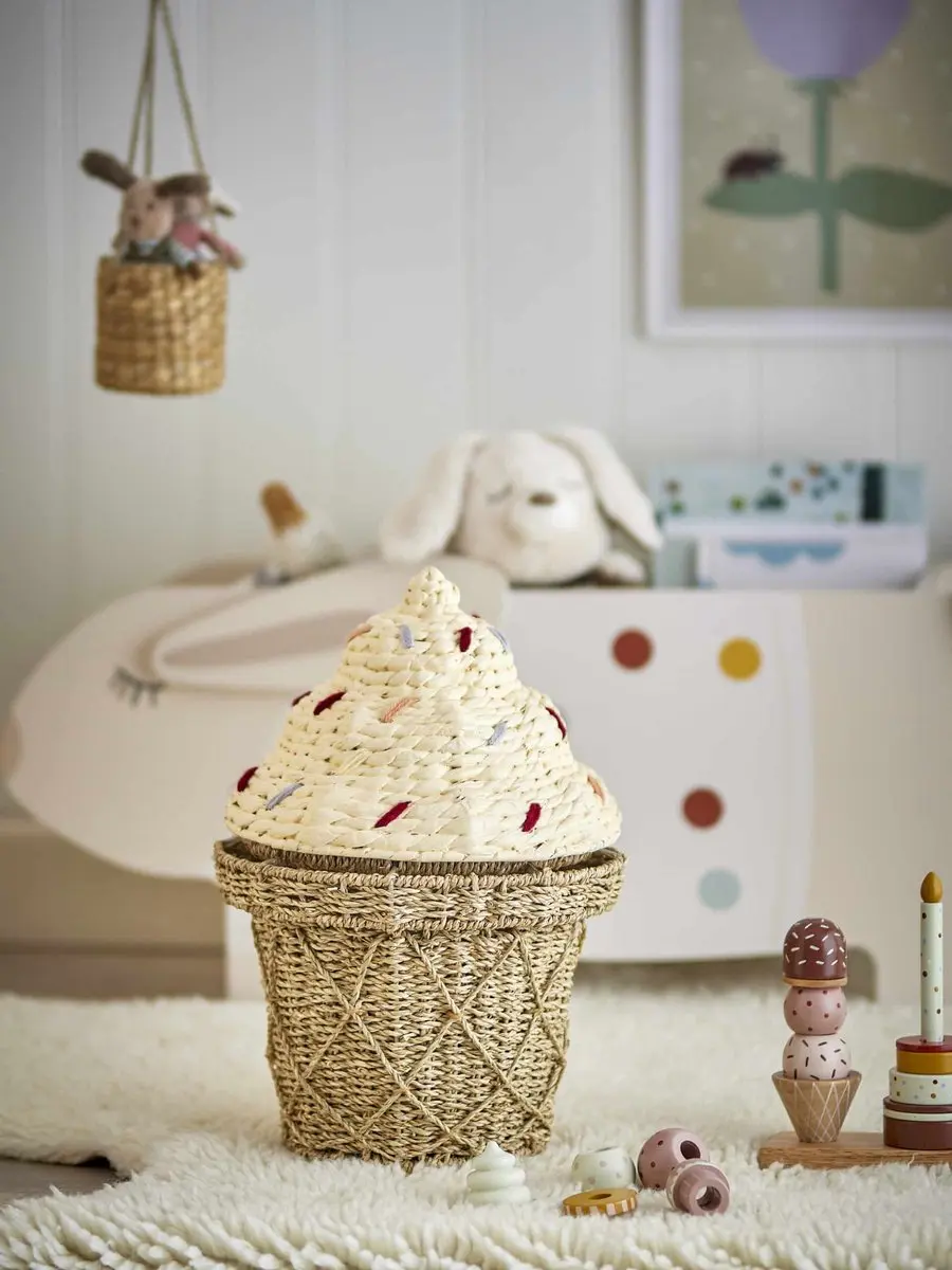 Bloomingville Mini Cillie Opbergmand - 25L - Naturel - afbeelding 2 van 4