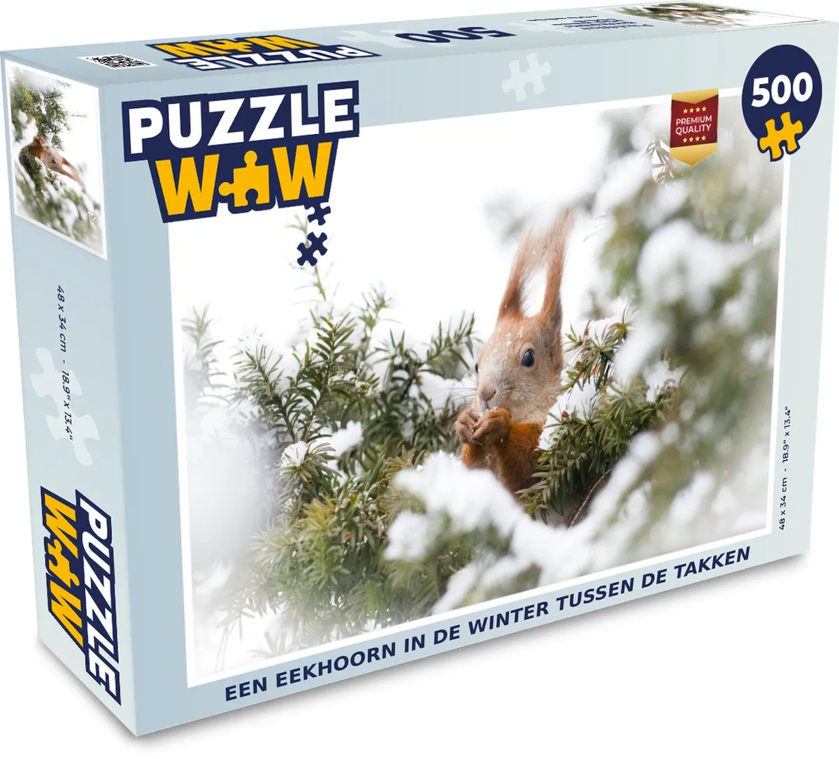 PuzzleWow Legpuzzel Eekhoorn