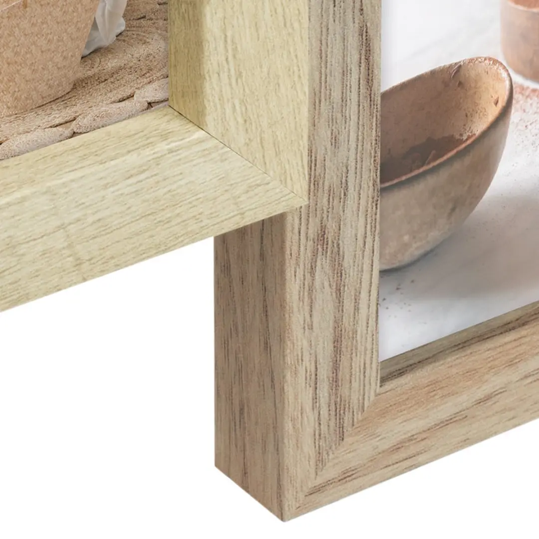 Zep Oberg 5Q Fotolijst 5x10x15cm - Bruin/Crème - afbeelding 2 van 4