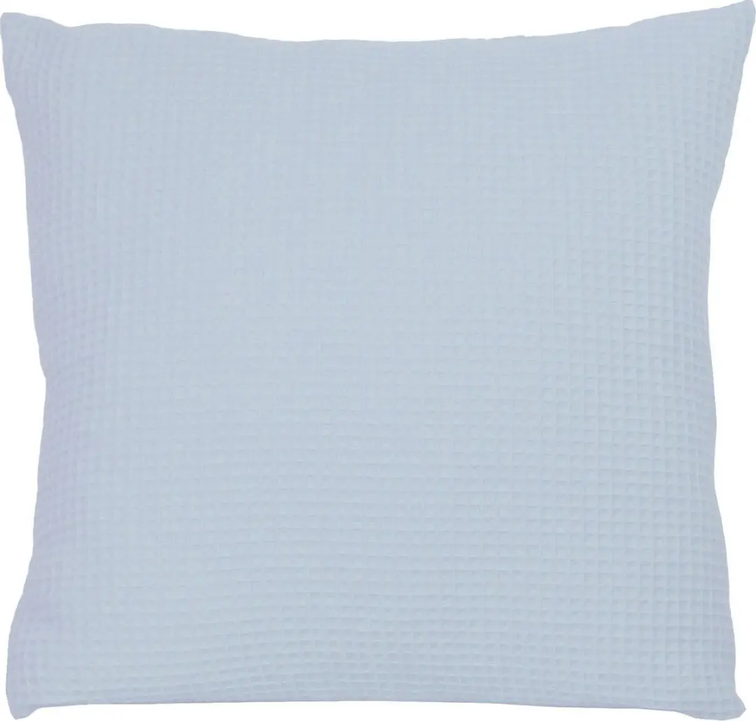 BINK Bedding Sierkussen Wafel (Pique) Blue 50 x 50 incl vulling