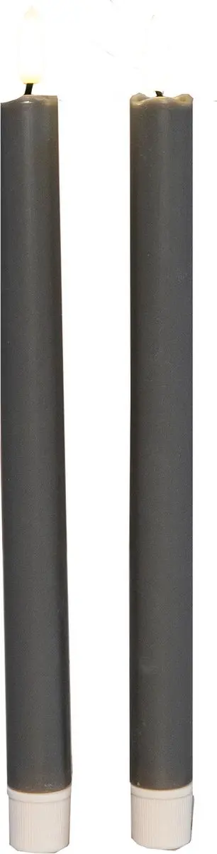 Anna's Collection LED Dinerkaars 26cm Taupe