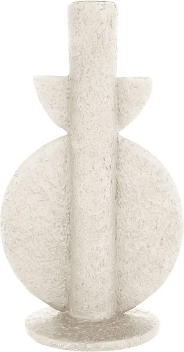 Present Time Kandelaar Bubble - Wit - 13x9,5x22cm - Modern
