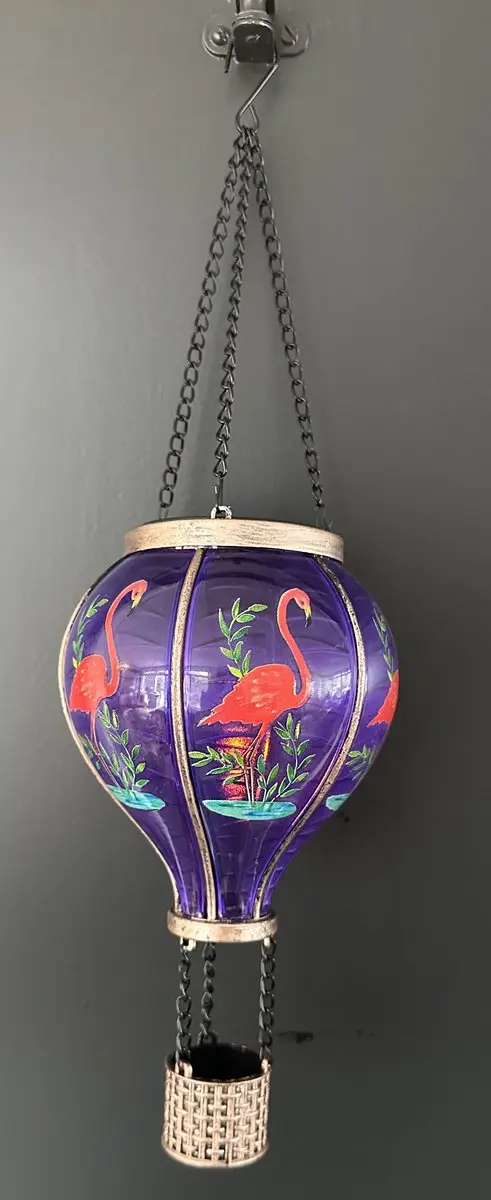 Decoratieve solarlamp luchtballon " met flame LED "