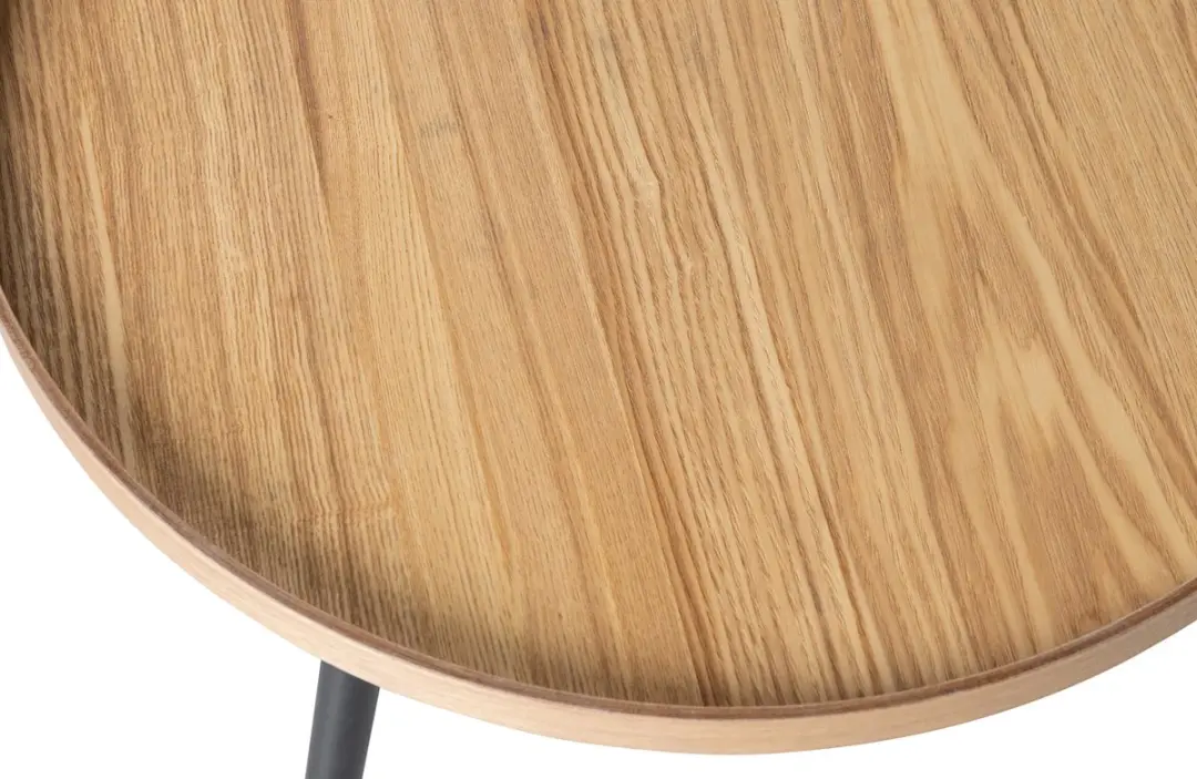 WOOOD Mesa Bijzettafel 78cm - Naturel - afbeelding 5 van 6