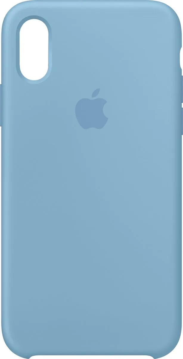 Apple Siliconen Back Cover iPhone XS Cornflower Blue MW982ZM/A