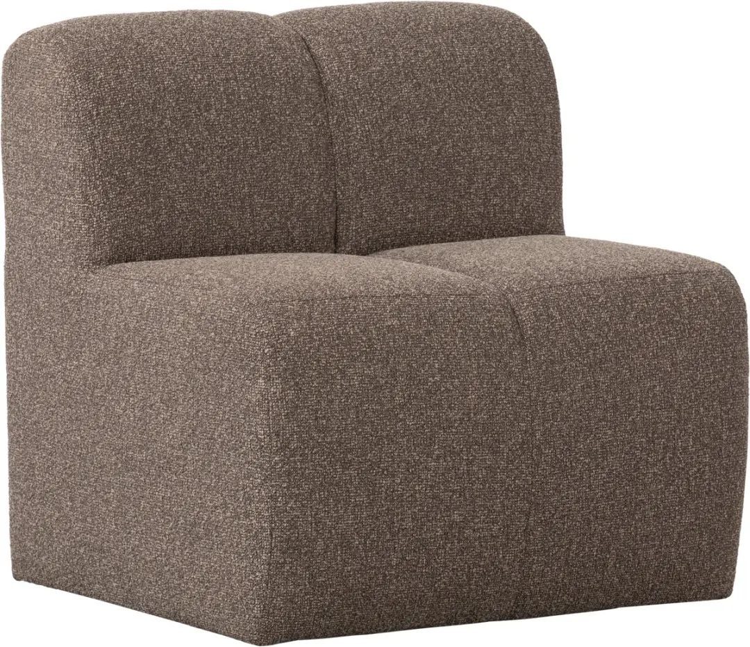 WOOOD Mojo Eetkamerbank 84cm - Bruin Melange
