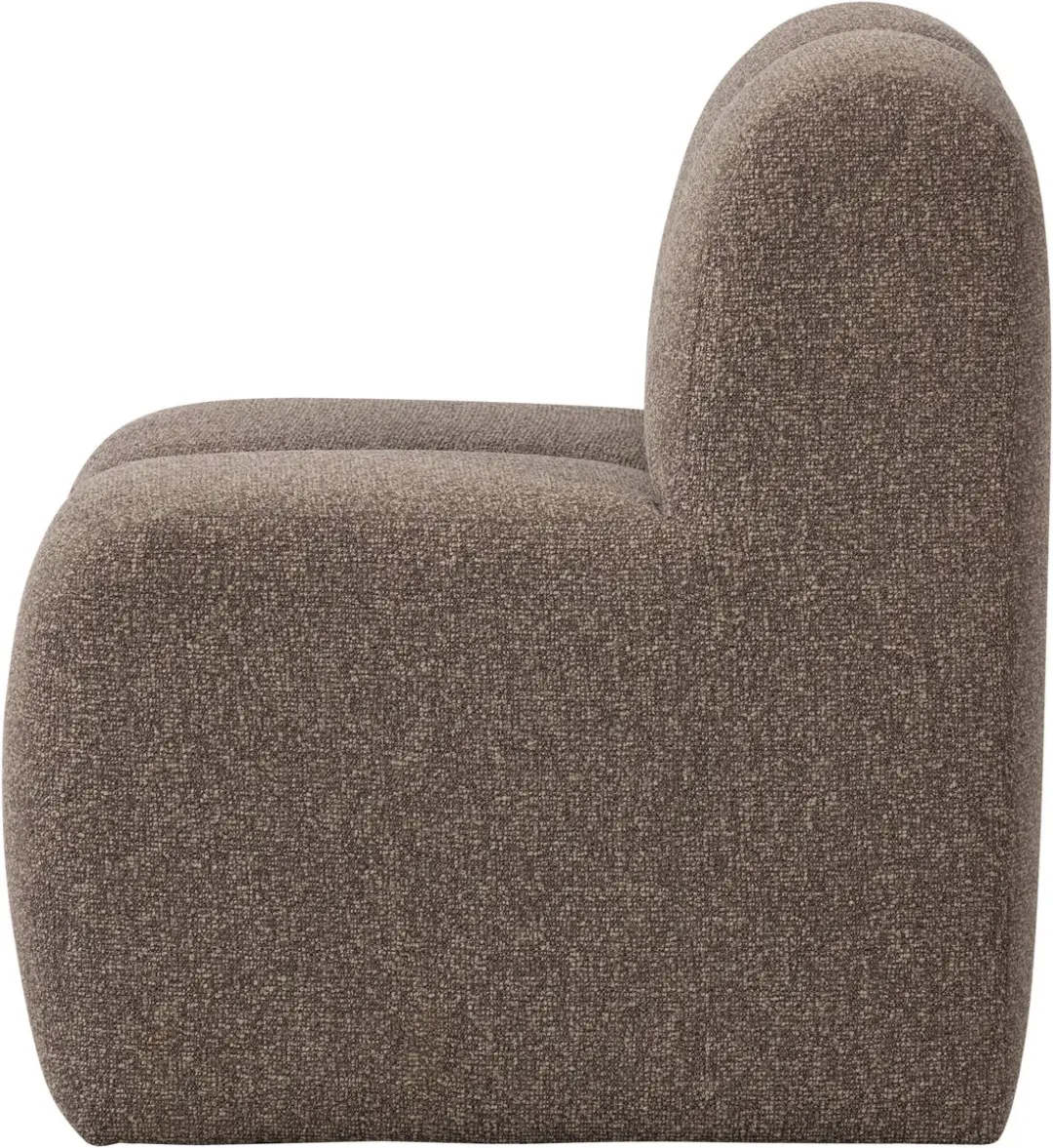 WOOOD Mojo Eetkamerbank 84cm - Bruin Melange - afbeelding 3 van 6