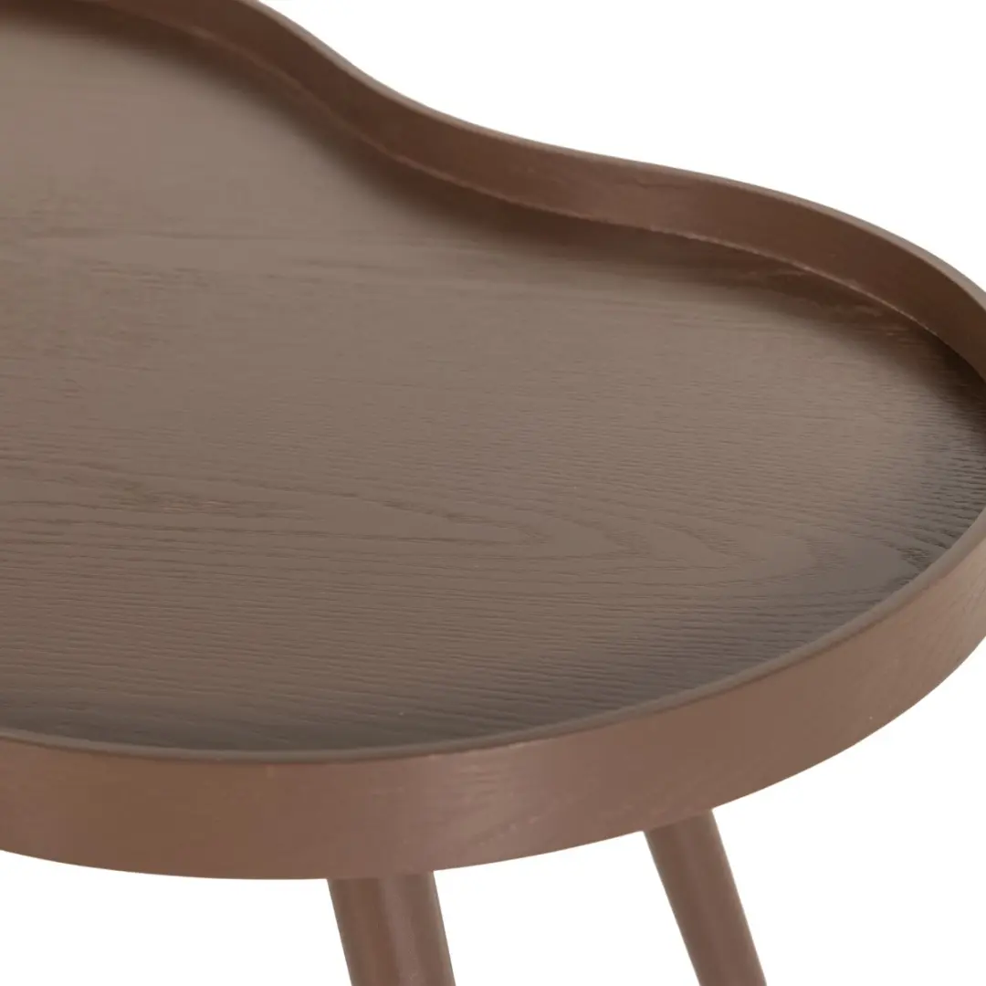 WOOOD Mae Bijzettafel Organisch Langwerpig - Hout - 100x58cm - afbeelding 2 van 6