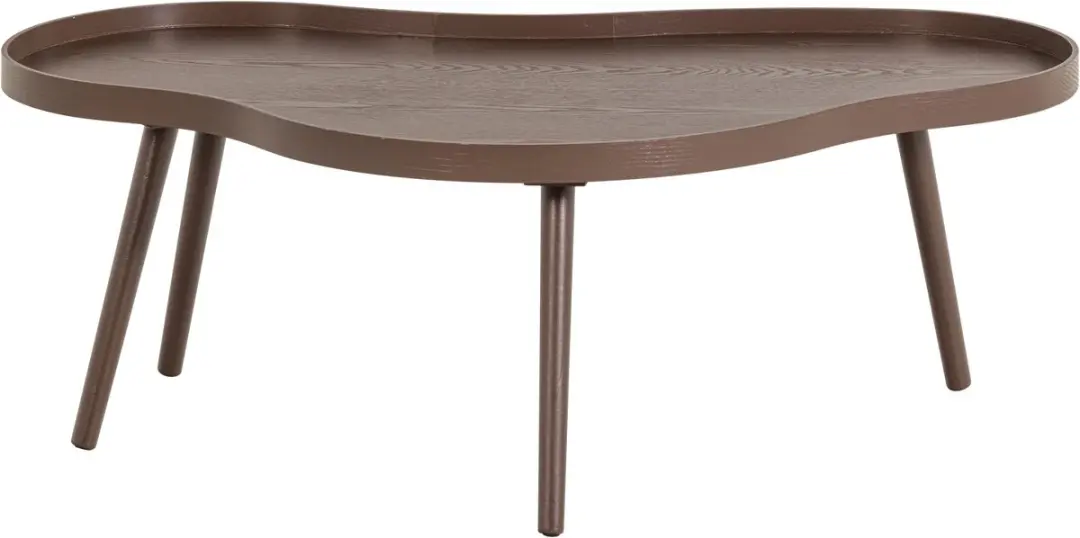 WOOOD Mae Bijzettafel Organisch Langwerpig - Hout - 100x58cm - afbeelding 6 van 6