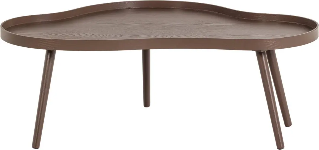 WOOOD Mae Bijzettafel Organisch Langwerpig - Hout - 100x58cm - afbeelding 5 van 6