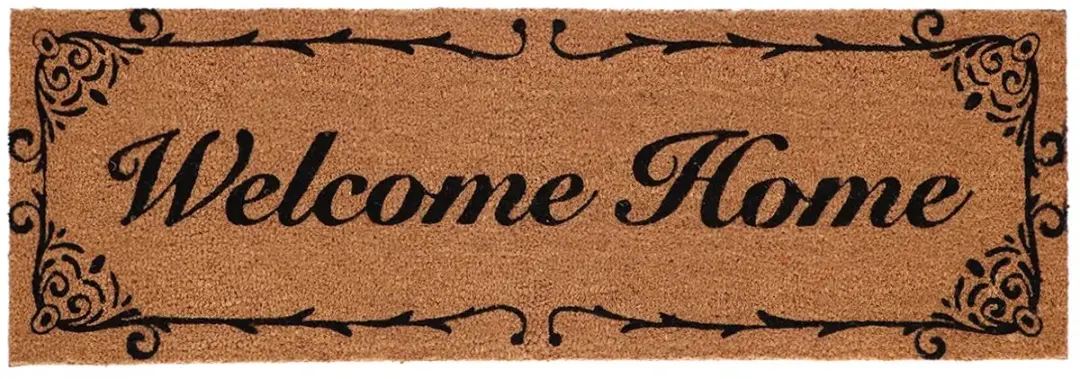 Esschert Design deurmat kokosnoot welcome home XL