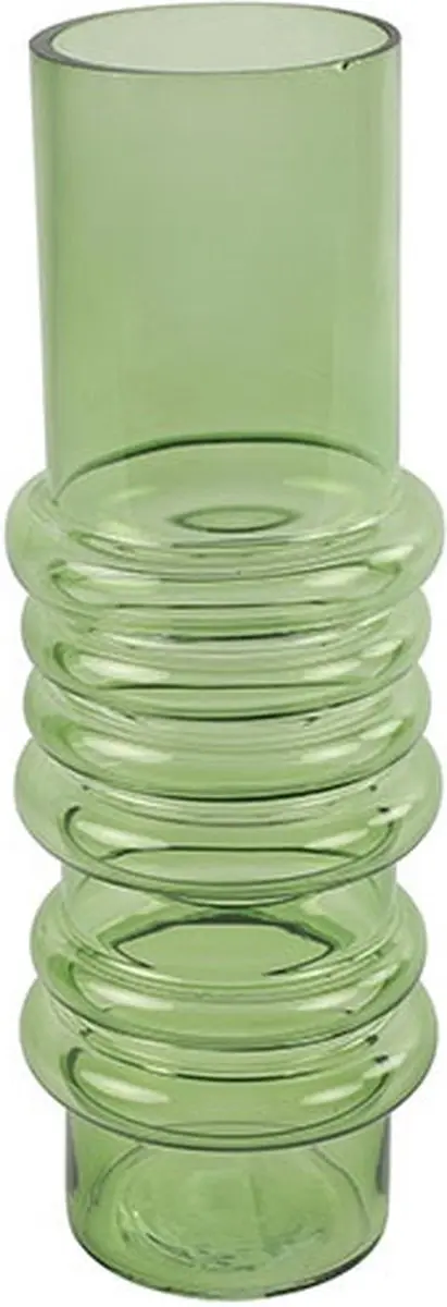 Countryfield Vaas Marci Glas 11x11x32cm Groen