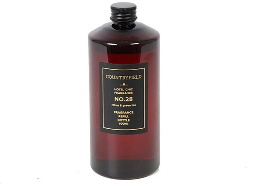 Geurstokjes navulling ro No.28, 500ml bruin