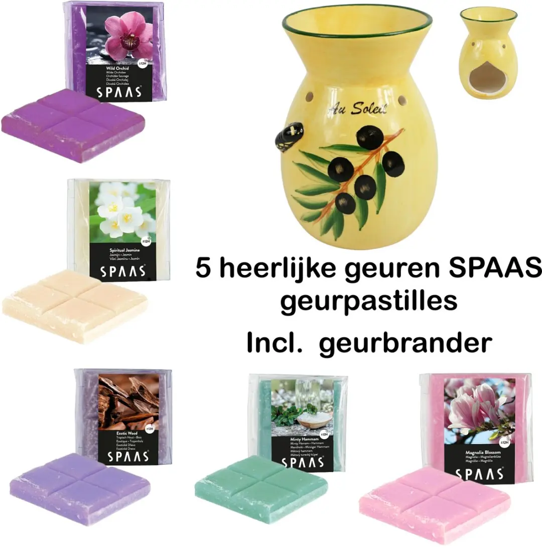 Spaas Geurwax Melts Set