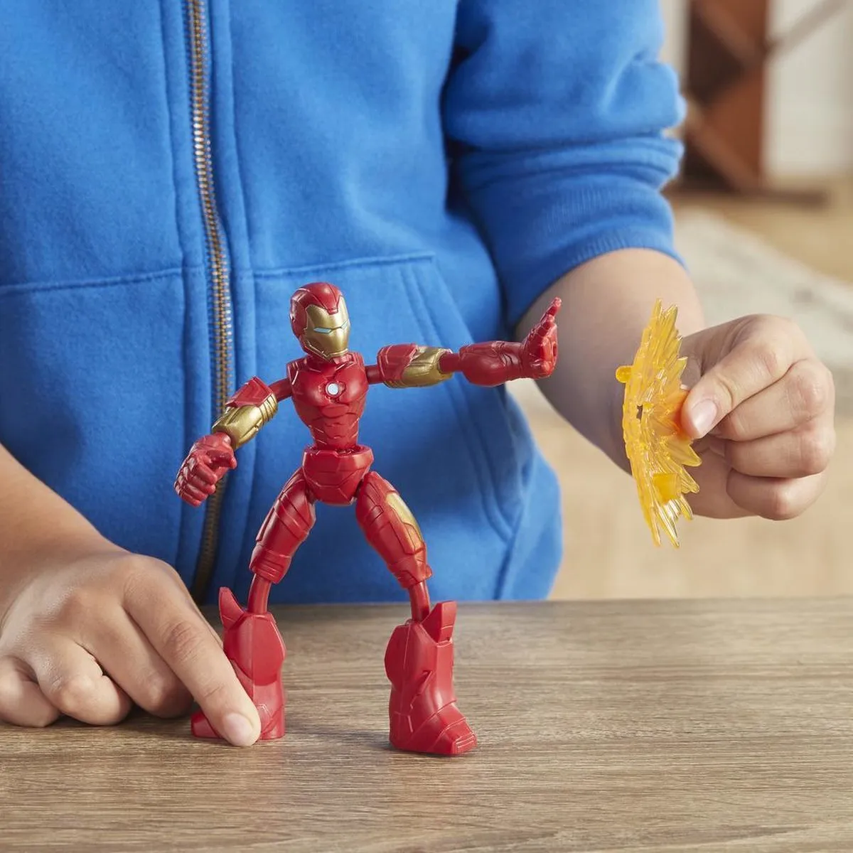 Marvel Avengers Bend and Flex Iron Man Actiefiguur - Multicolor - afbeelding 4 van 6