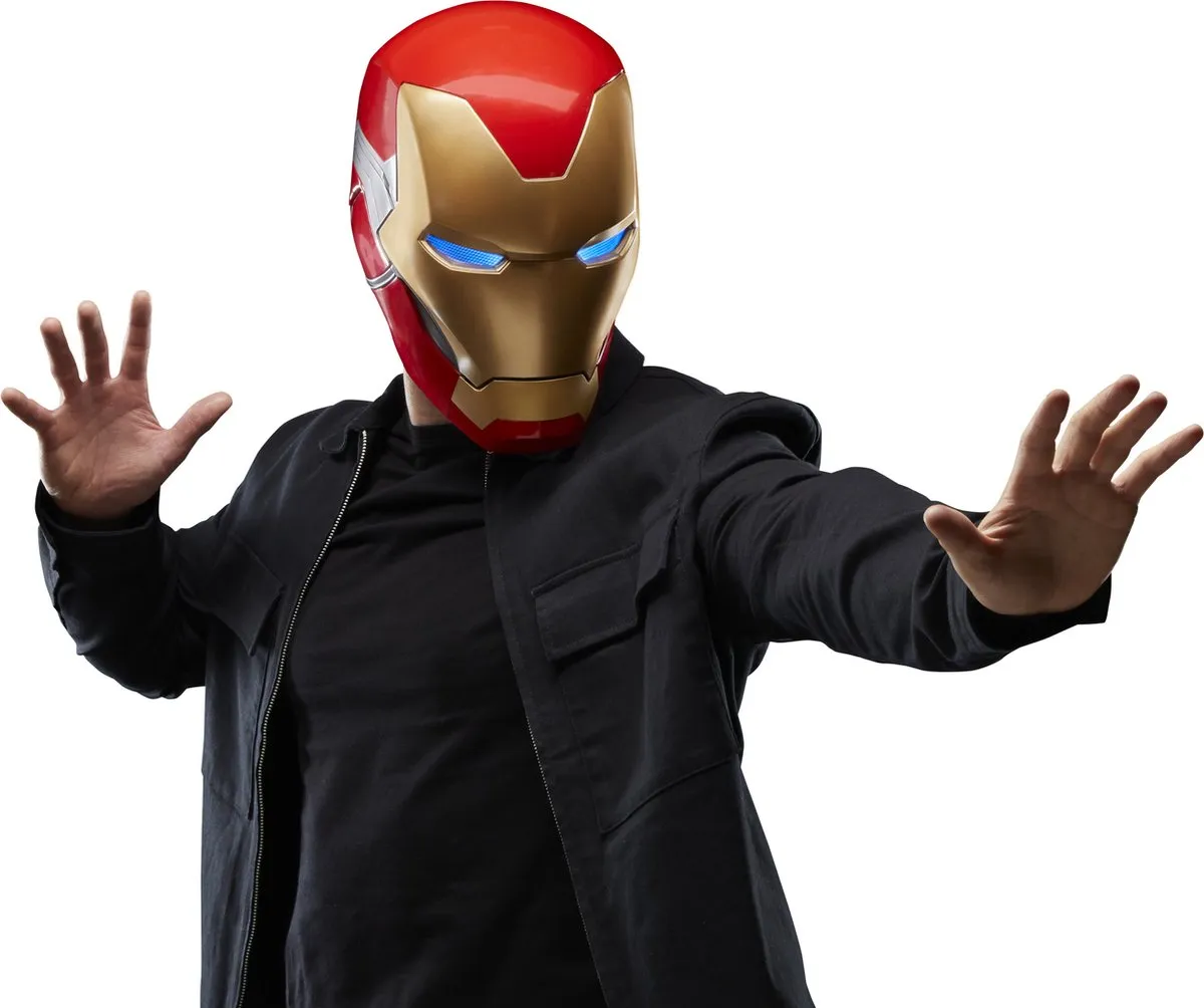 Marvel Legends Iron Man Helmet Mark LXXXV - Multi - 2x AAA - afbeelding 6 van 6
