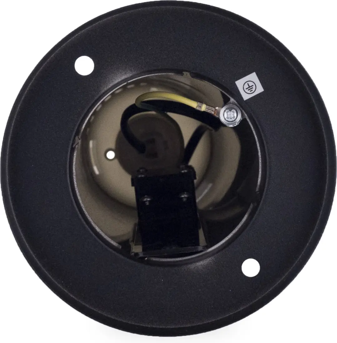 Groenovatie Tuinlamp Rond E27 - Zwart - afbeelding 4 van 6
