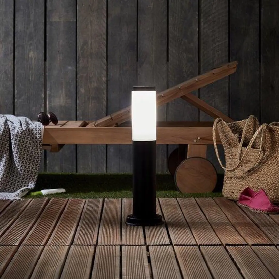 Groenovatie Tuinlamp Rond E27 - Zwart - afbeelding 6 van 6