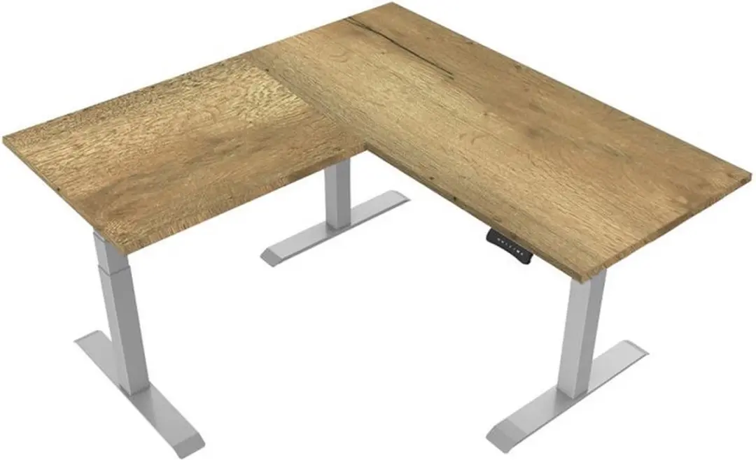 Euroseats Elektrisch verstelbaar bureau Natuur eik