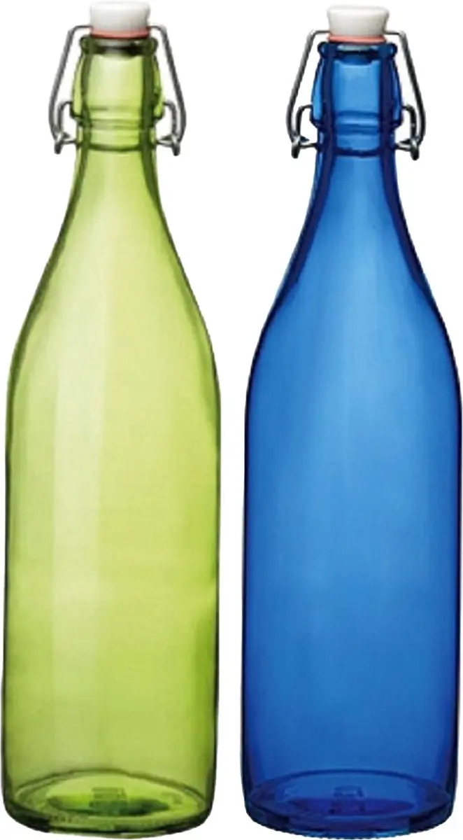 Bormioli Rocco deco of weckflessen set
