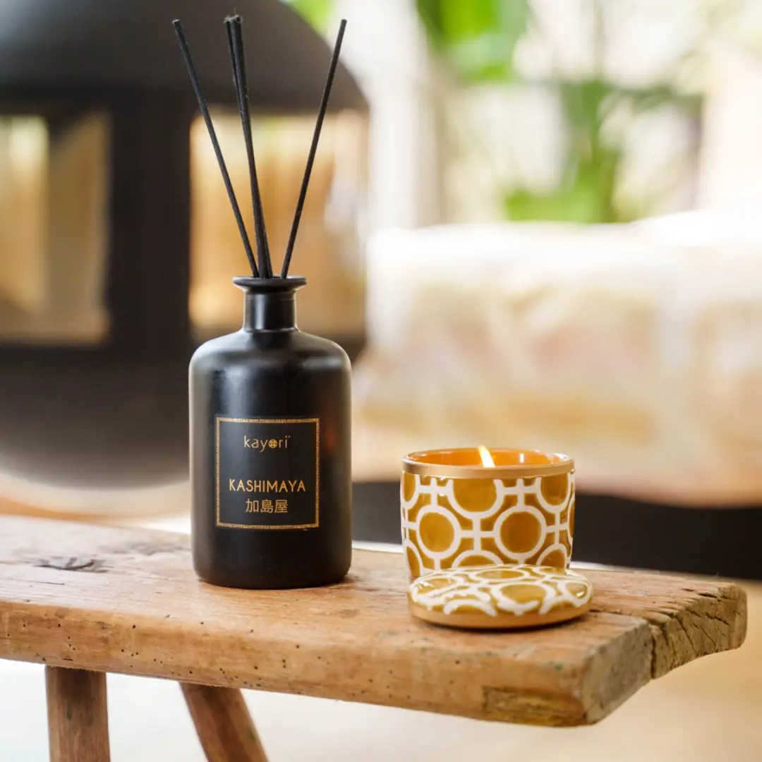 Kayori Kohaku Geurstokjes Diffuser 500ml