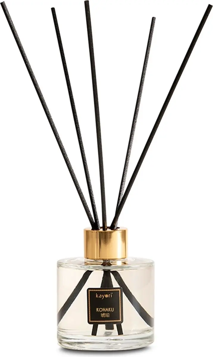 Kayori Kohaku Geurstokjes Diffuser 500ml - Wit - afbeelding 3 van 5