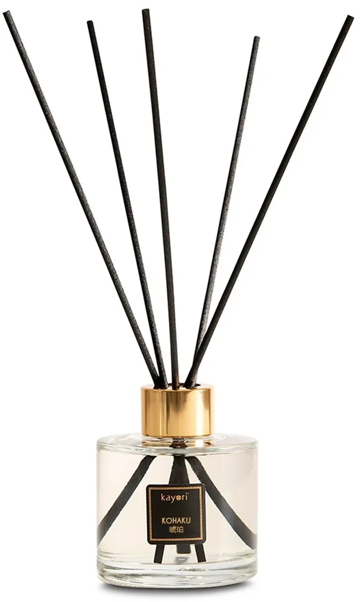 Kayori Kohaku Geurstokjes Diffuser 100ml - Wit