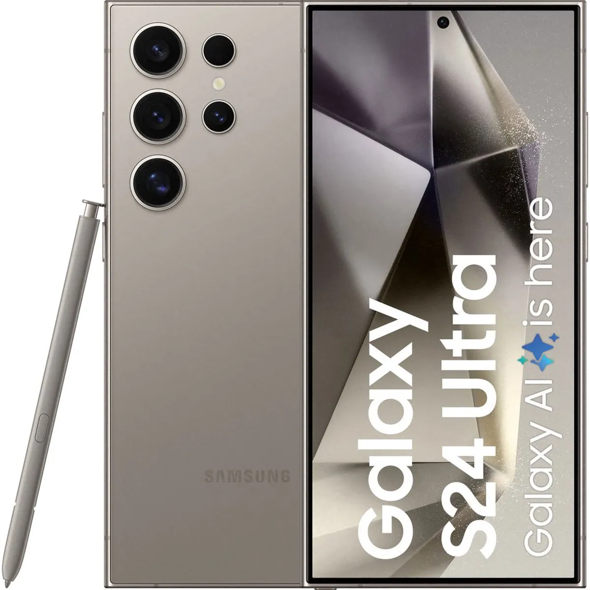 Samsung Galaxy S24 Ultra SM-S928BZTGEUB - 256GB - Titanium Grey