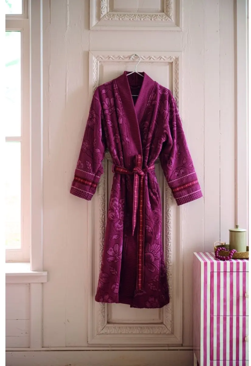 Pip Studio Jasmin Jacquard Bathrobe Badjas