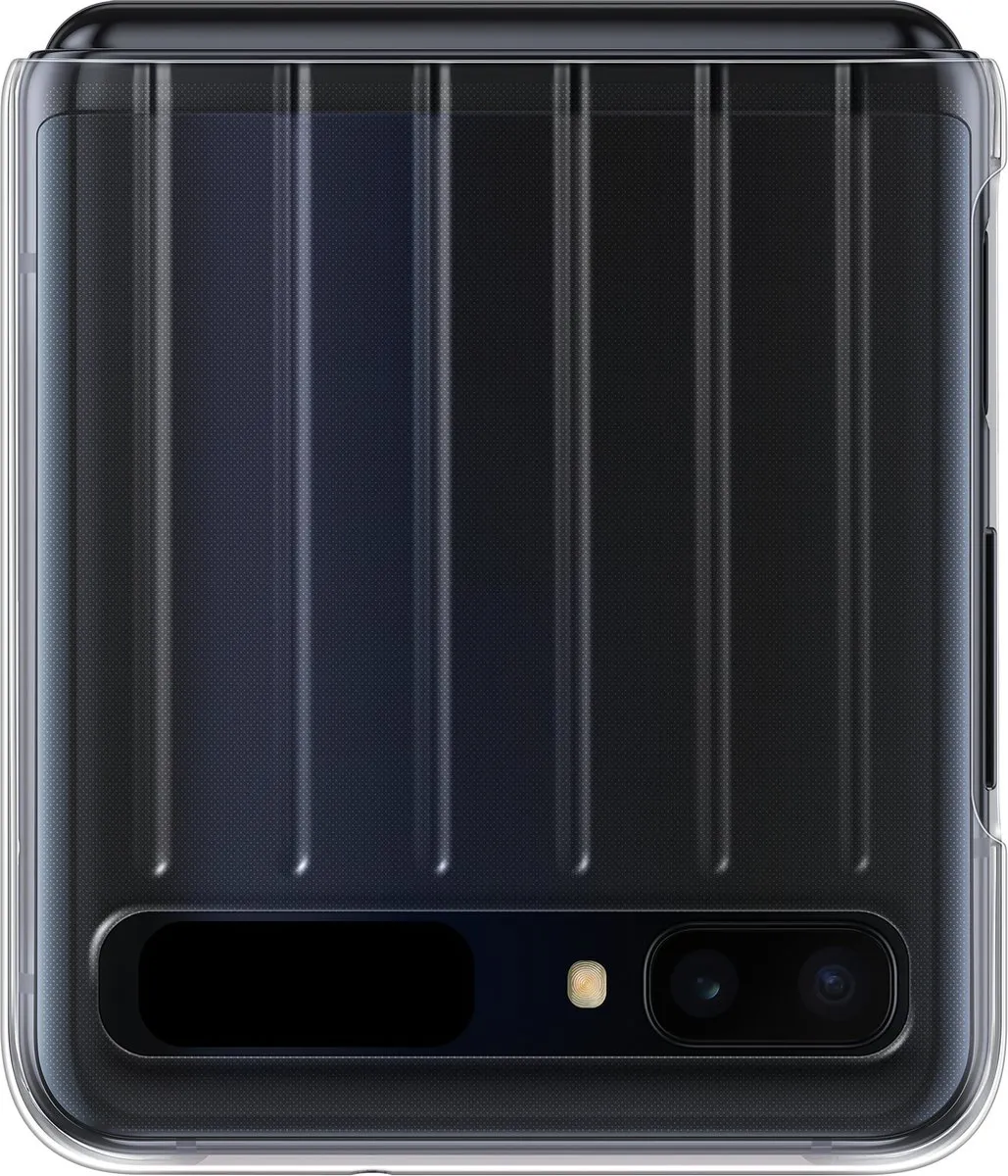 Samsung Galaxy Z Flip EF-QF707CTEGEU Clear Cover - Transparant - afbeelding 6 van 6