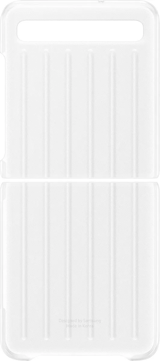 Samsung Galaxy Z Flip EF-QF707CTEGEU Clear Cover - Transparant