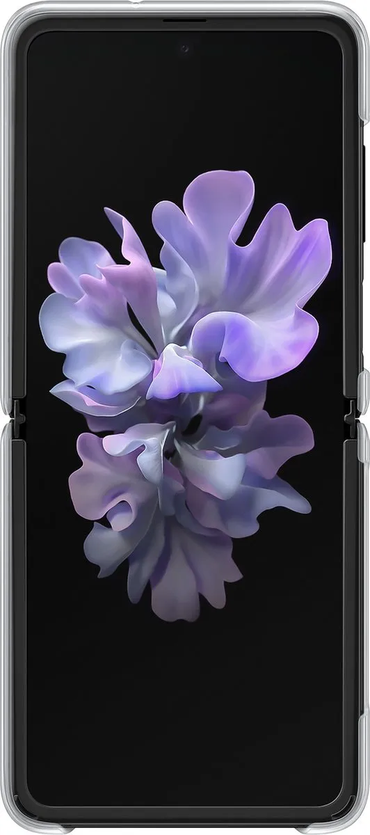 Samsung Galaxy Z Flip EF-QF707CTEGEU Clear Cover - Transparant