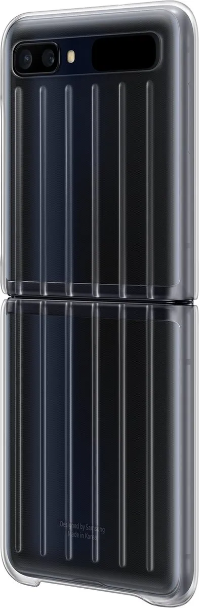 Samsung Galaxy Z Flip EF-QF707CTEGEU Clear Cover - Transparant