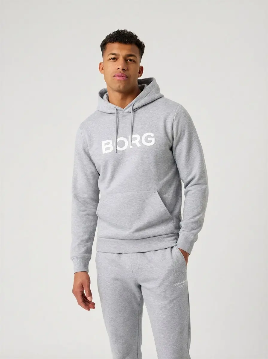 Björn Borg Essential 3 Hoodie Heren - Donkerblauw S - afbeelding 6 van 6