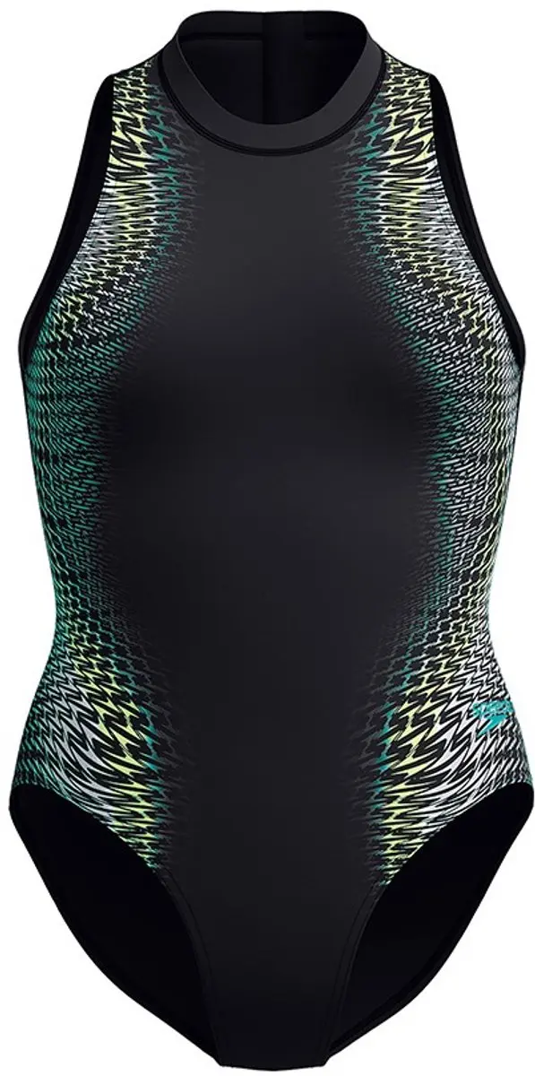 Speedo Badpak Eco Endurance+ Placement Hydrasuit Zwart/Groen