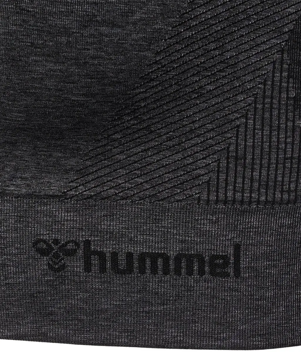 Hummel Mt Hana 2.0 Naadloze Sports Top - Zwart Melange - afbeelding 4 van 6