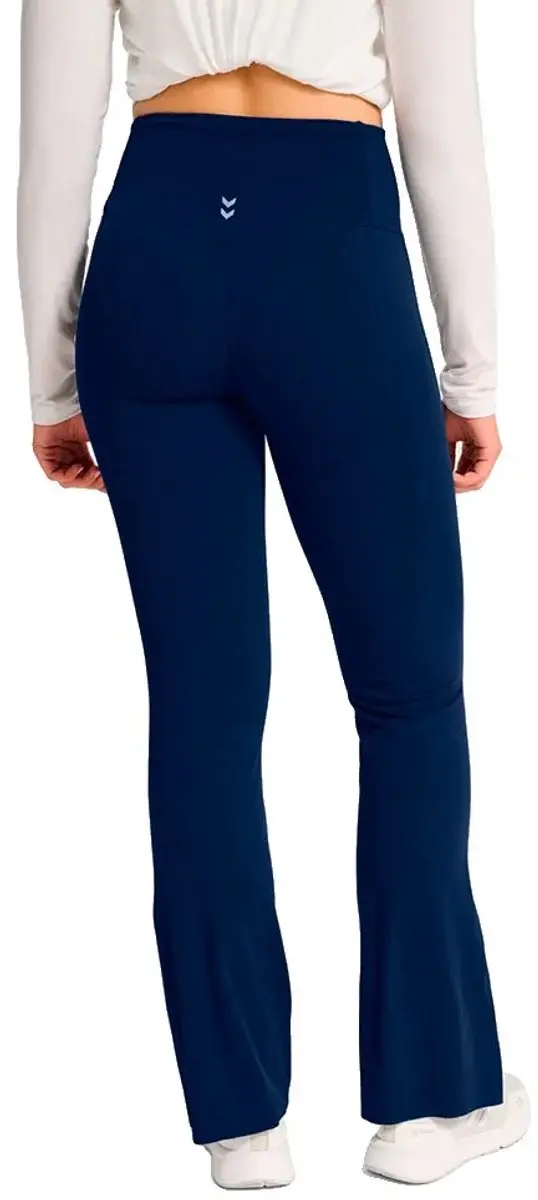 Hummel Hmlyoga High Waist Flare W Tights 230454 - Dress Blues - afbeelding 2 van 6