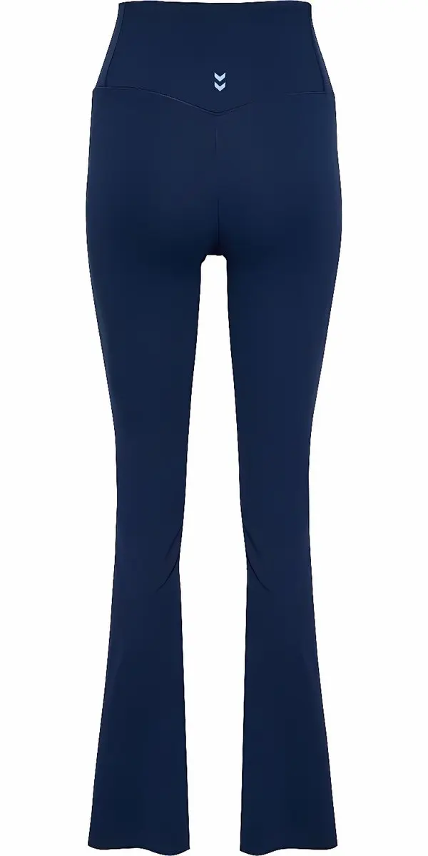 Hummel Hmlyoga High Waist Flare W Tights 230454 - Dress Blues - afbeelding 5 van 6