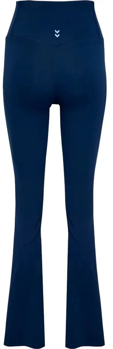 Hummel Hmlyoga High Waist Flare W Tights 230454 - Dress Blues - afbeelding 3 van 6