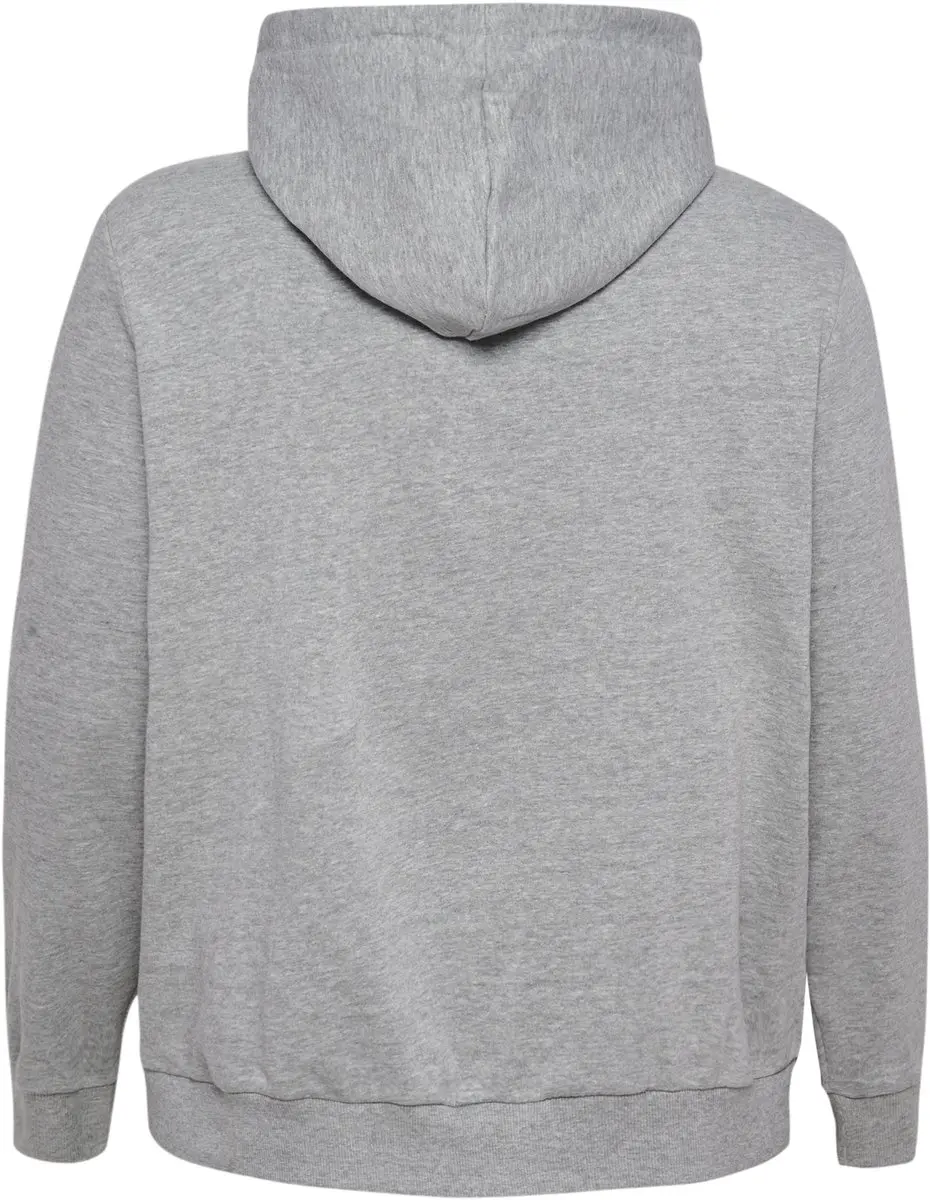 Hummel Legacy Plus Dames Hoodie - Grijs Melange - afbeelding 3 van 6