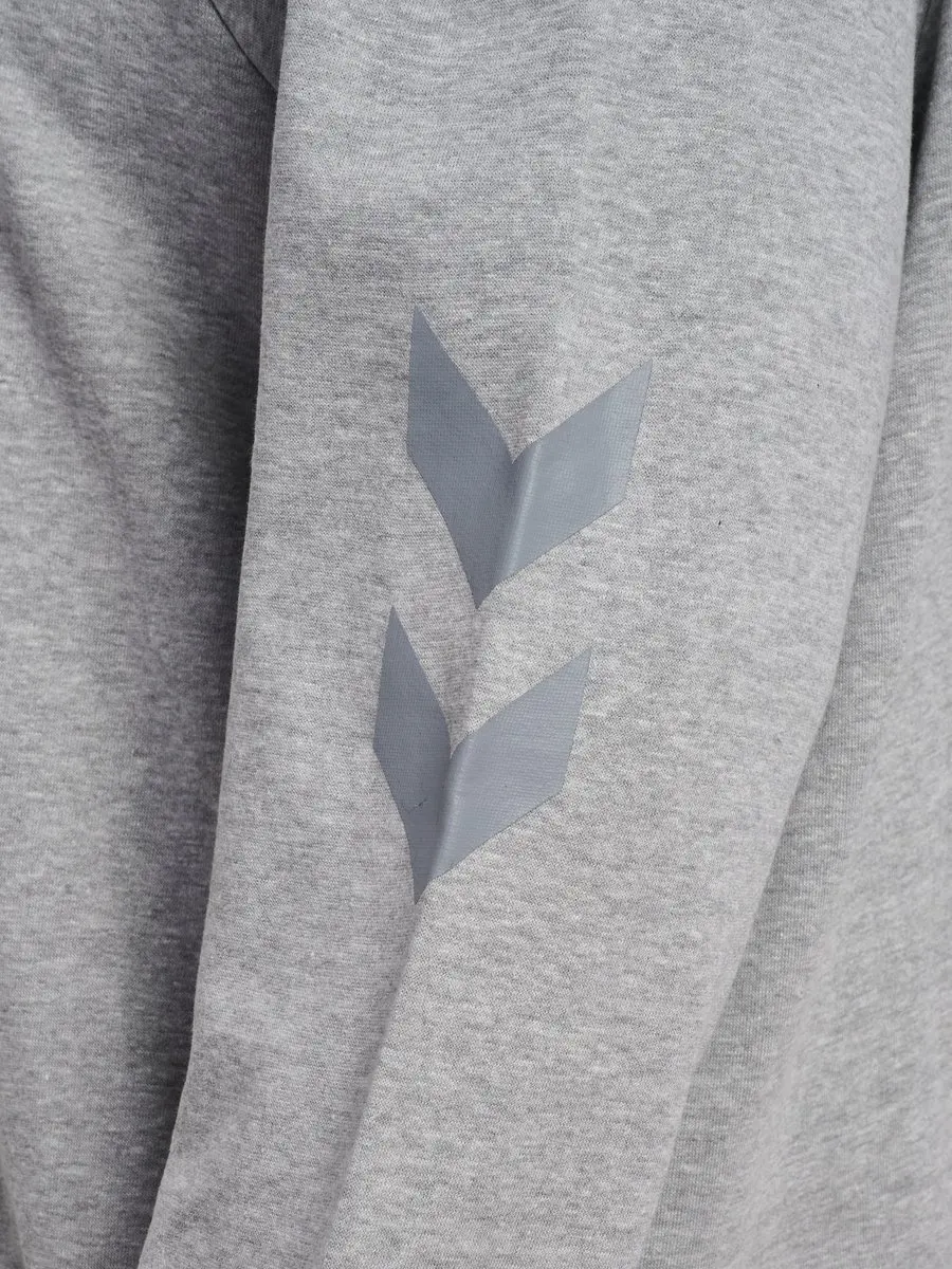 Hummel Legacy Plus Dames Hoodie - Grijs Melange - afbeelding 4 van 6