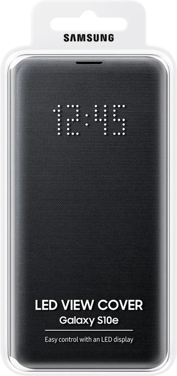 Samsung LED View Cover - Galaxy S10e - Zwart
