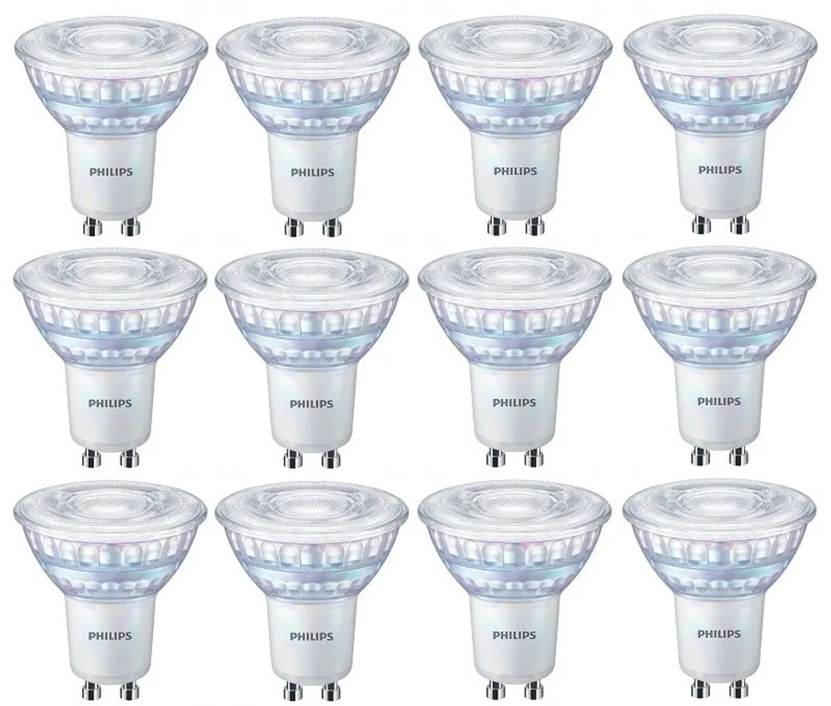 Philips LED GU10 3.8W WarmGlow 36° - 24 Stuks