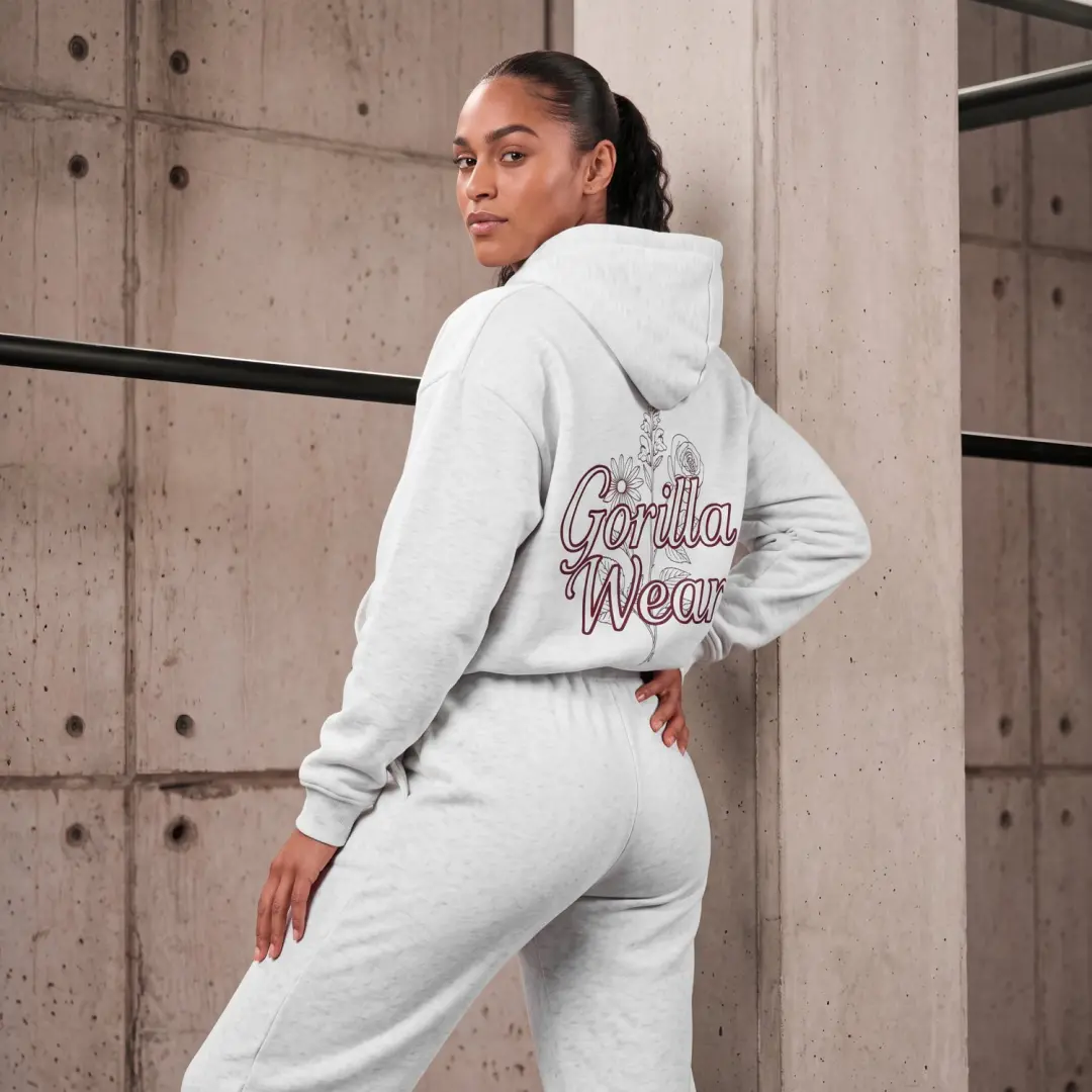 Gorilla Wear Skye Joggingbroek - Lichtgrijs - XL - afbeelding 3 van 5