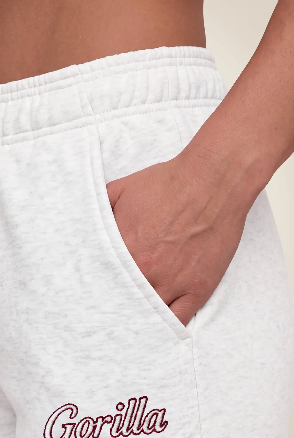 Gorilla Wear Skye Joggingbroek - Lichtgrijs - XL - afbeelding 2 van 5