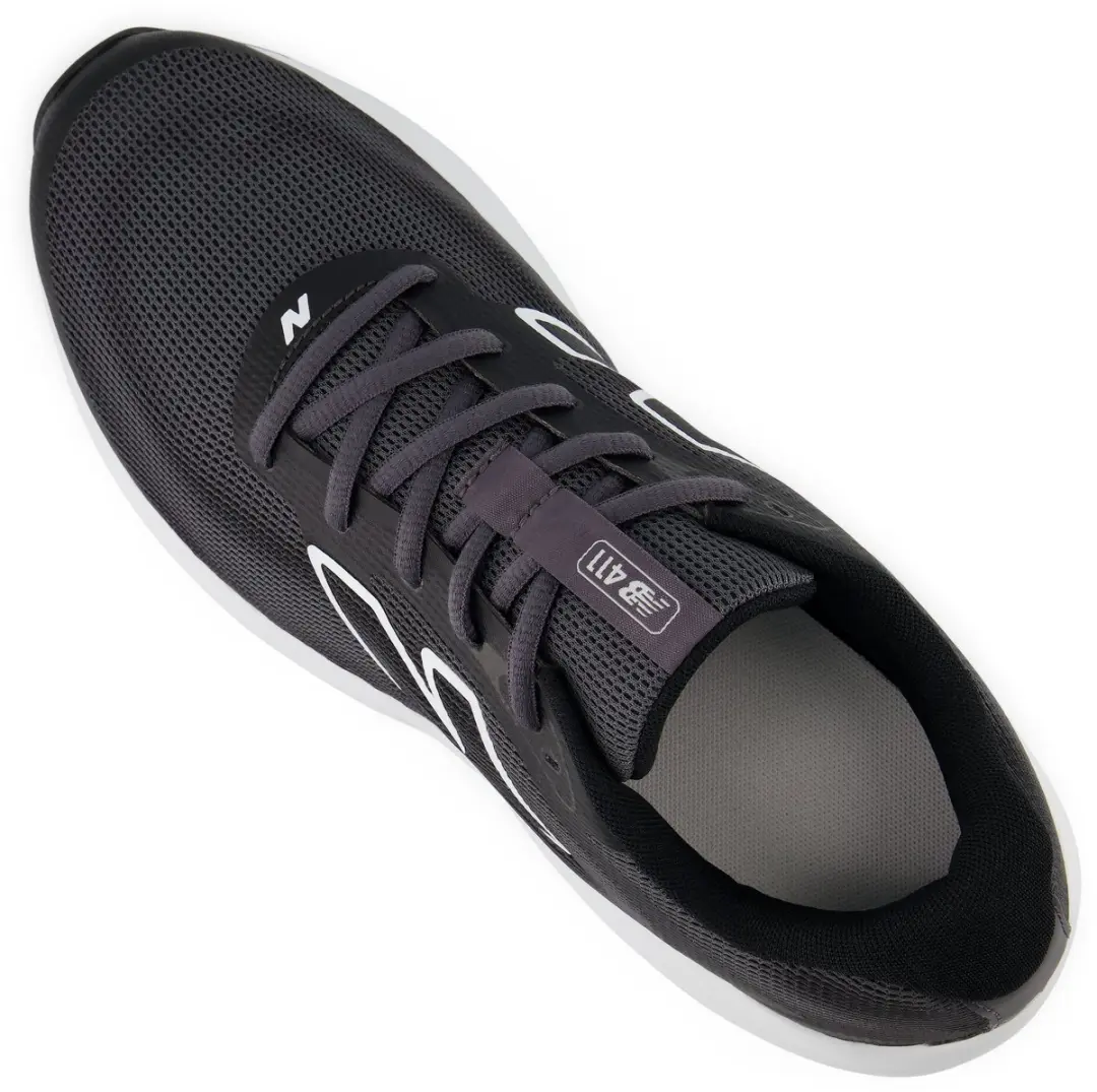 New Balance 411 Heren Sportschoenen - Zwart - afbeelding 3 van 6