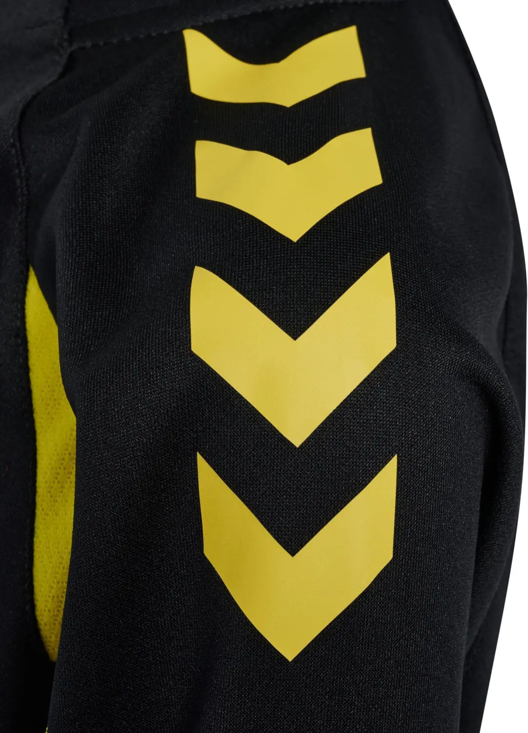 Hummel Core 2.0 Half Zip Kids 164 - Zwart/Geel - afbeelding 5 van 6